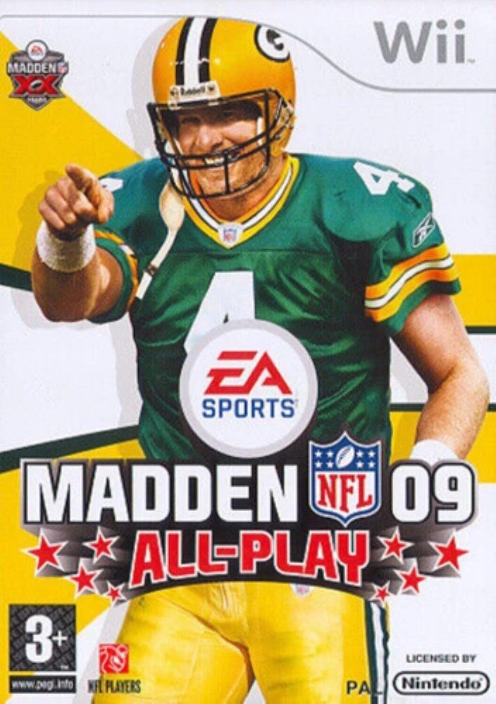 Madden NFL 09 All-Play (Nintendo Wii 2008) New Video Game Quality Guaranteed