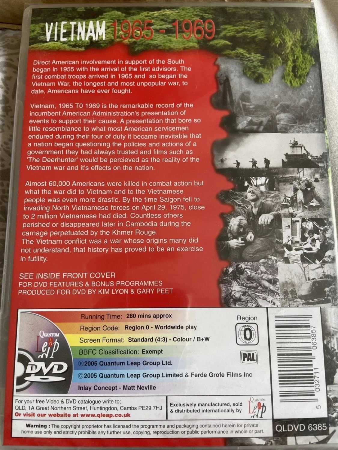 Vietnam: 1965 - 1969 DVD Regional War, Documentaries, Military, (2005)