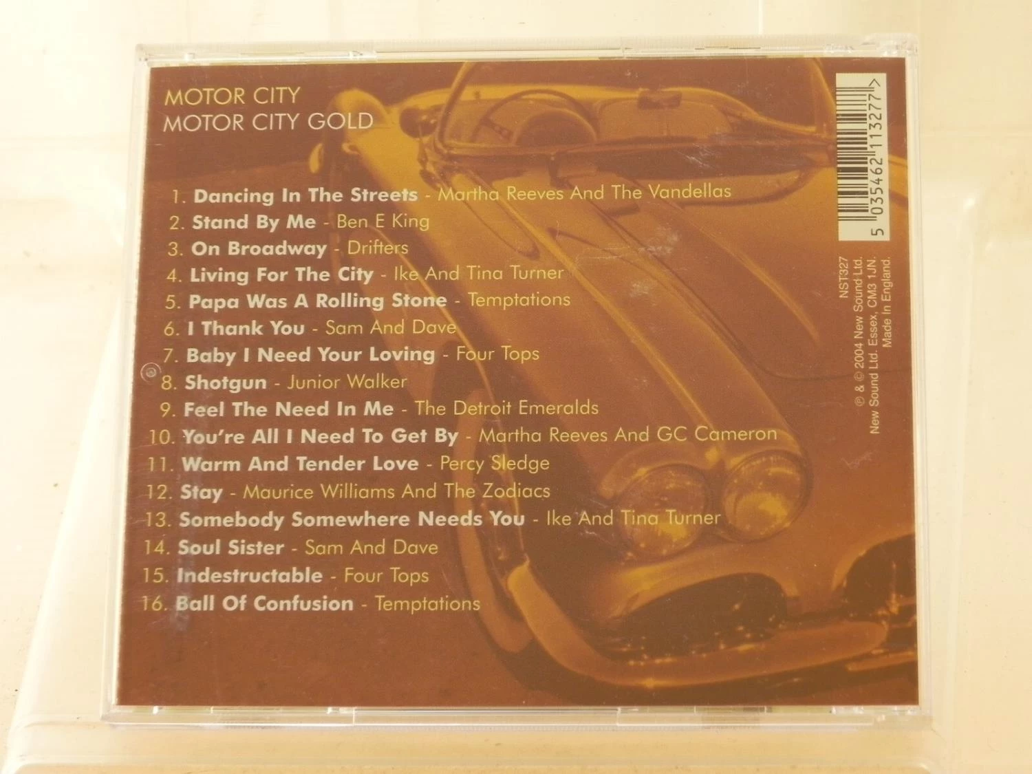 Various - Motor City Gold CD (2004) Audio Quality Guaranteed Amazing Value
