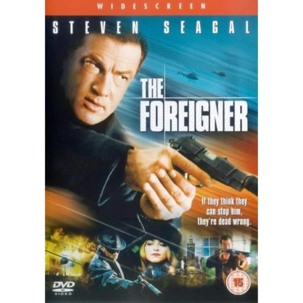 The Foreigner DVD Action (2003) Steven Seagal Free Royal Mail Delivery