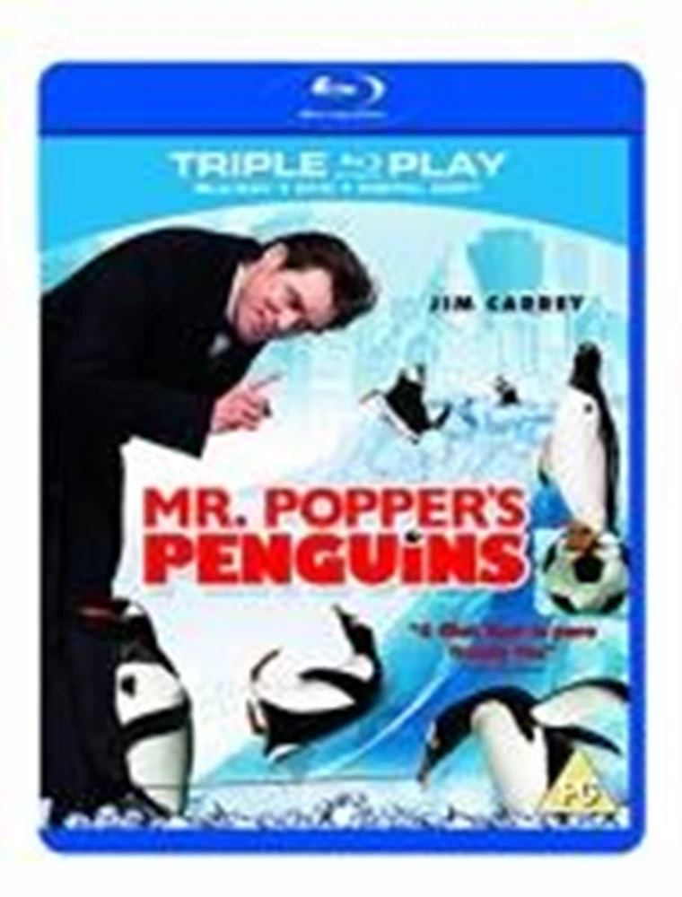 Mr. Popper's Penguins - Triple Play DVD Children's & Family (2011) Jim Carrey
