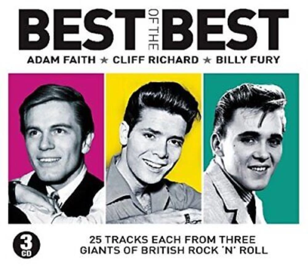 Adam Faith / Cliff Richard / Billy Fury - Best Of The Best CD (2012) New Audio