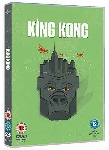 King Kong DVD Feature (2014) Jack Black Free Royal Mail Delivery Amazing Value