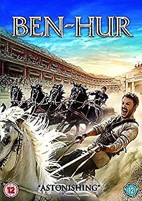 Ben Hur DVD Action & Adventure (2017) Jack Huston New Free Royal Mail Delivery