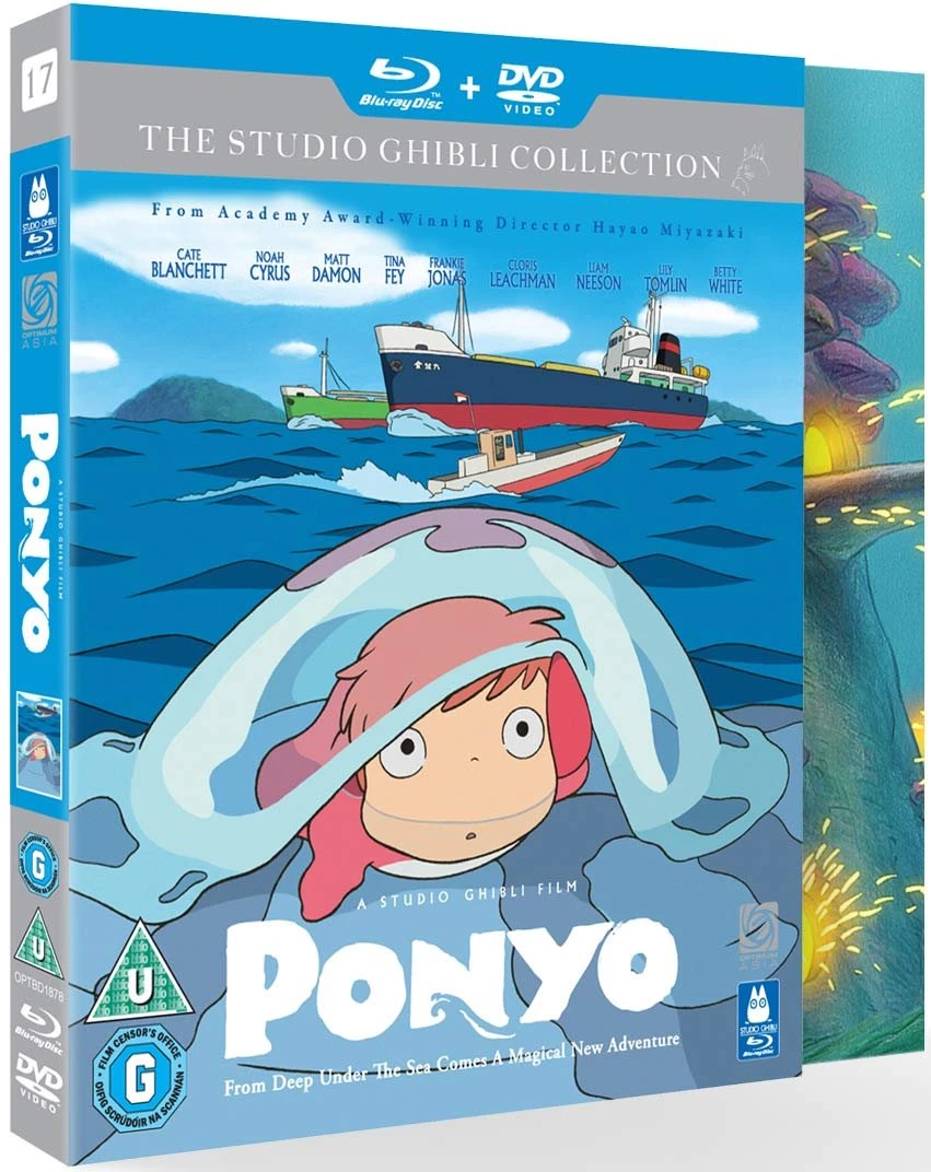Ponyo Blu-ray (2010) Quality Guaranteed Reuse Reduce Recycle Amazing Value