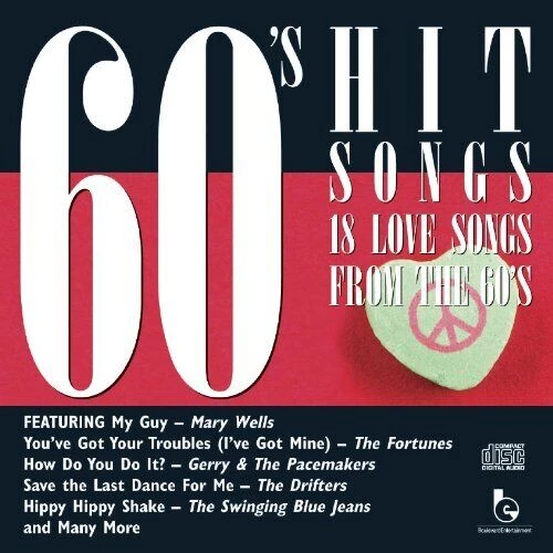 Various Artists - 60's Hit Songs CD (2007) Audio Quality Guaranteed