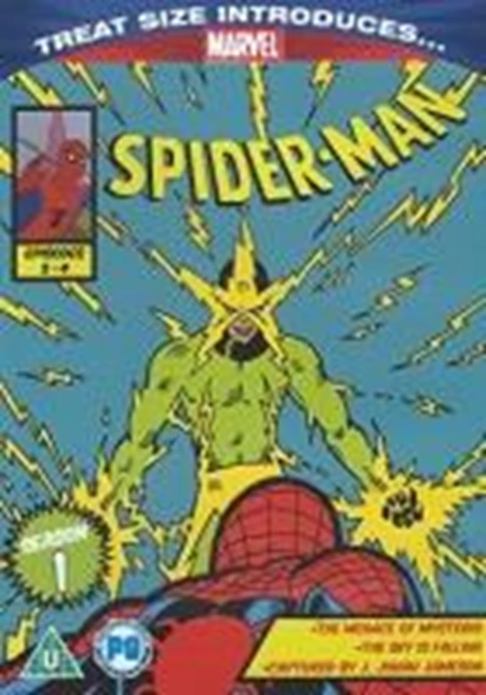 Spiderman Season 1 Episodes 3 - 4 DVD Action (1967) New Free Royal Mail Delivery