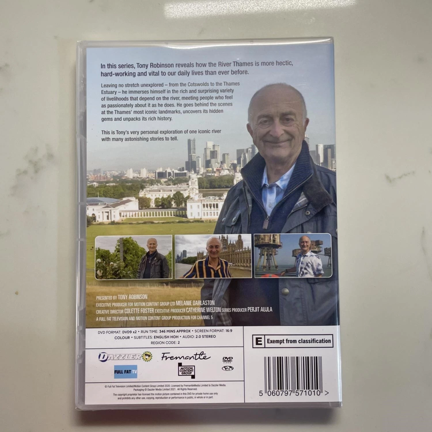 Britain's Greatest River with Tony Robinson DVD special_interest (2021)