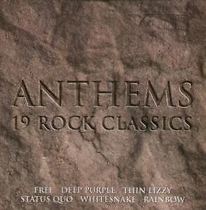 Various - Anthems 19 Rock Classics CD (N/A) Audio Quality Guaranteed