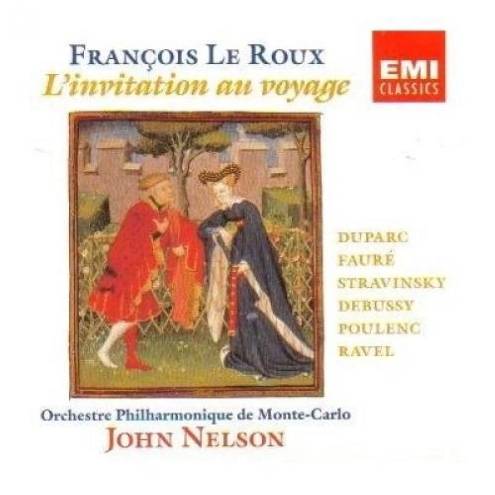 François Le Roux - L'invitation Au Voyage CD (1996) New Audio Quality Guaranteed
