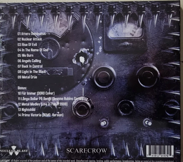 Sabaton - Attero Dominatus CD (2010) Audio Quality Guaranteed Amazing Value