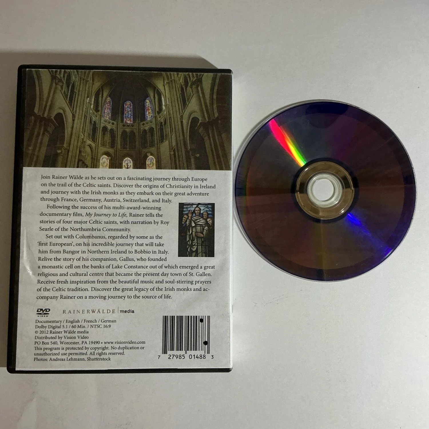Blessing Europe: Legacy of The Celtic Saints DVD Culture & Society (2012) New