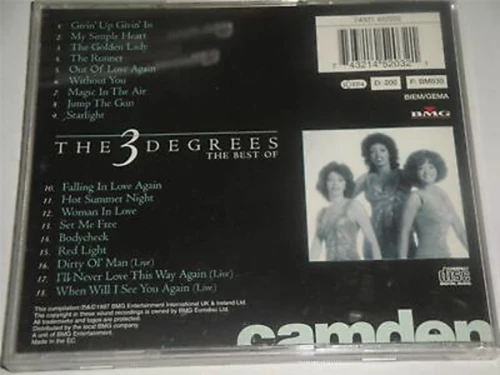 The 3 Degrees - The Best Of CD (1997) Audio Quality Guaranteed Amazing Value
