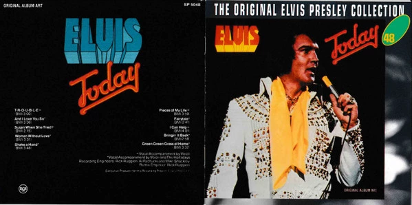Elvis Presley - Today CD (1996) Audio Quality Guaranteed Reuse Reduce Recycle