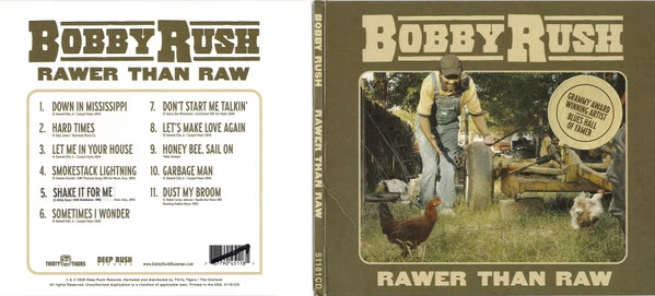 Bobby Rush - Rawer Than Raw CD (08/28/2020) Audio Quality Guaranteed