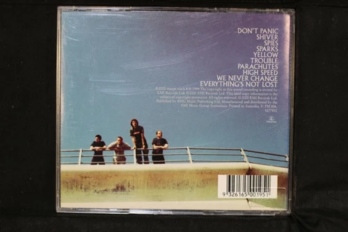 Coldplay - Parachutes CD (2000) Audio Quality Guaranteed Reuse Reduce Recycle