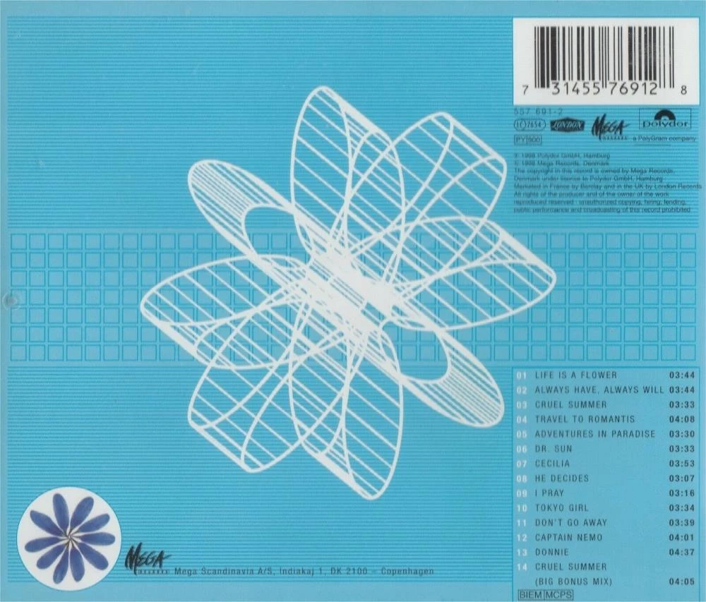 Ace Of Base - Flowers CD (1998) Audio Quality Guaranteed Reuse Reduce Recycle - Image 2
