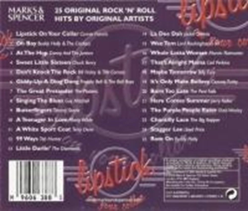 Various - Lipstick On Your Collar CD (2002) Audio Quality Guaranteed - Image 2