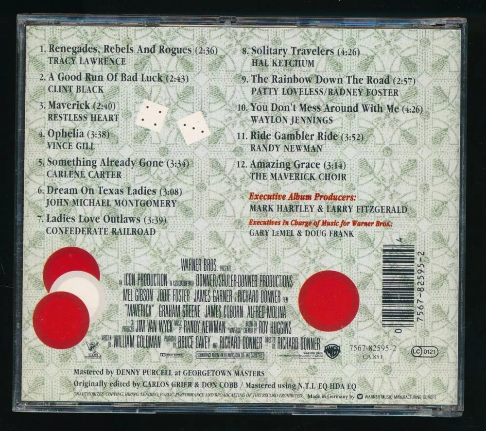 Various Artists - Maverick CD (1999) Audio Quality Guaranteed Amazing Value - Image 2