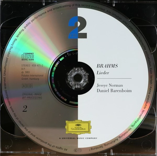 Jessye Norman Daniel Barenboim - Lieder CD (2010) Audio Quality Guaranteed