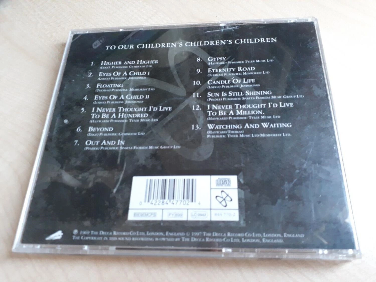 The Moody Blues - To Our Children's, Children's, Children CD (1997) Audio