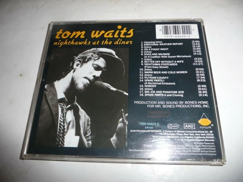Tom Waits - Nighthawks At The Diner CD (1989) Audio Quality Guaranteed