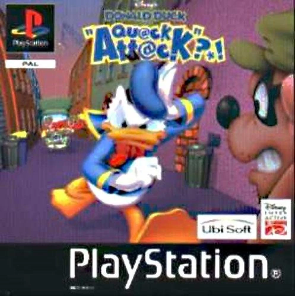Donald Duck: Quack Attack (Sony PlayStation 1 2000) Video Game Amazing Value