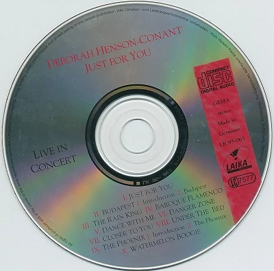 Deborah Henson-Conant - Just For You CD (2005) New Audio Quality Guaranteed