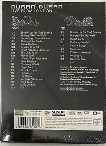 Duran Duran - Live From London DVD Music & Concerts (2005) Duran Duran