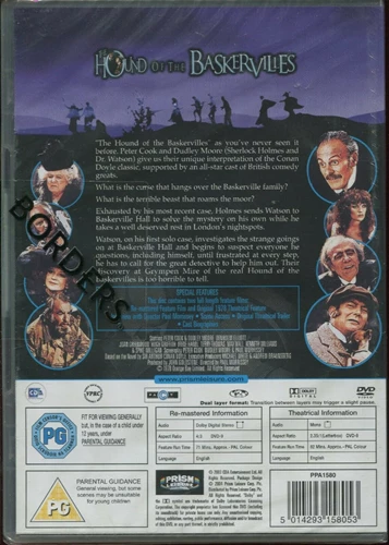 The Hound Of The Baskervilles DVD Comedy (2004) Dudley Moore Quality Guaranteed