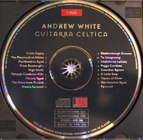 Andrew White (7) - Guitarra Celtica CD (2007) Audio Quality Guaranteed