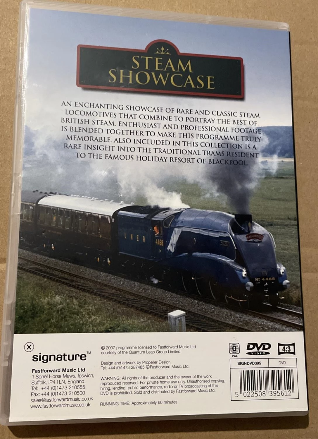 Steam Showcase DVD Trains, General Interest (Leisure/Health) (2007)