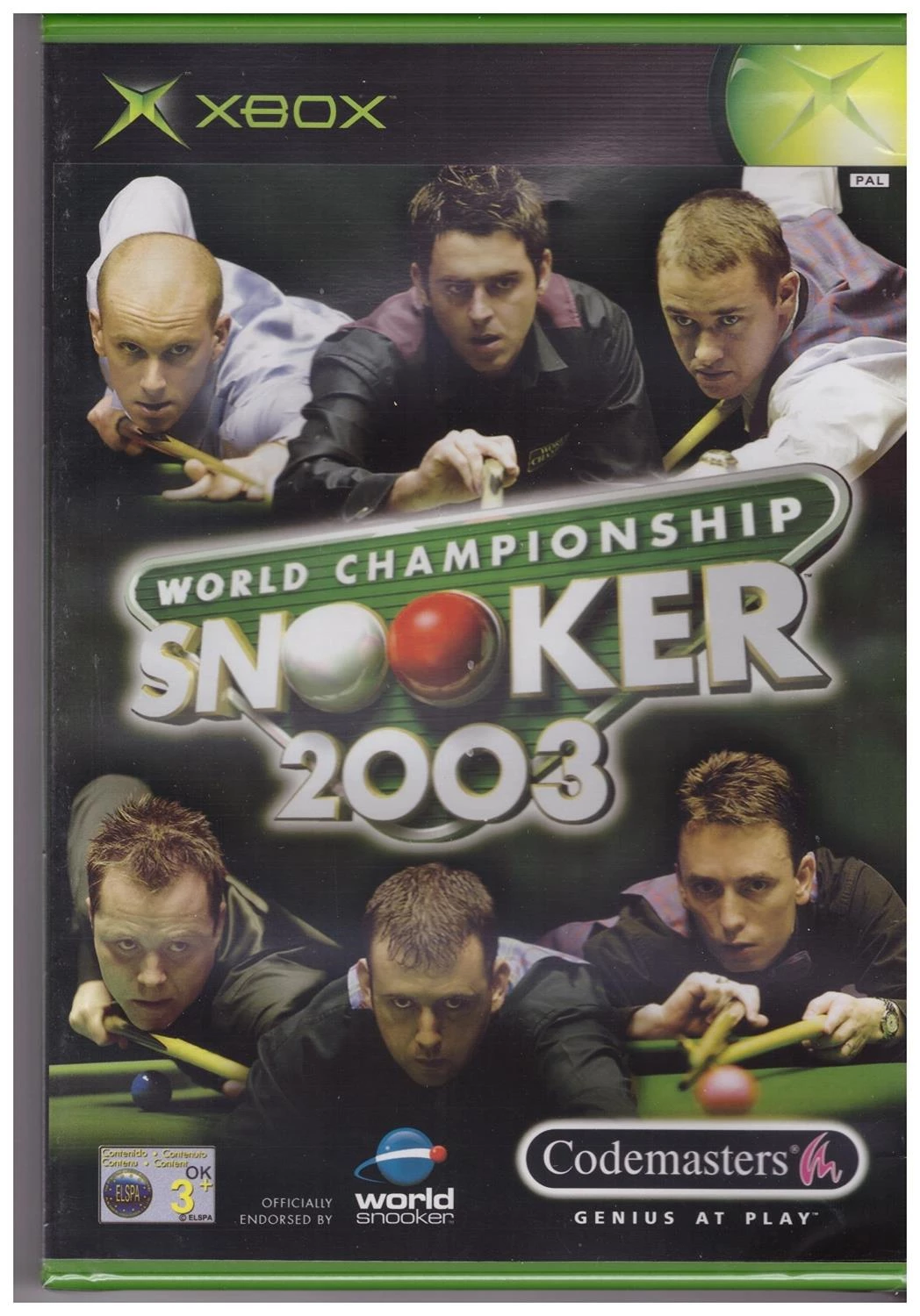 World Championship Snooker 2003 (Microsoft Xbox 2003) Video Game Amazing Value