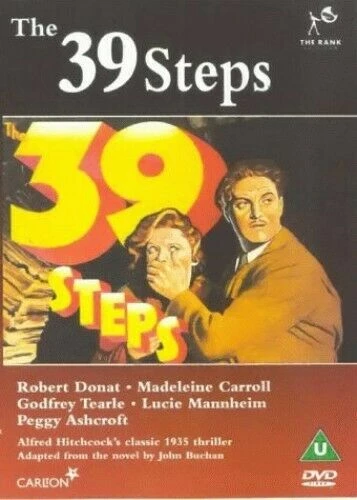 The 39 Steps DVD Drama (1999) Robert Donat Free Royal Mail Delivery