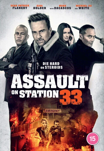 Assault on Station 33 DVD ACTION (2021) Sean Patrick Flanery Quality Guaranteed