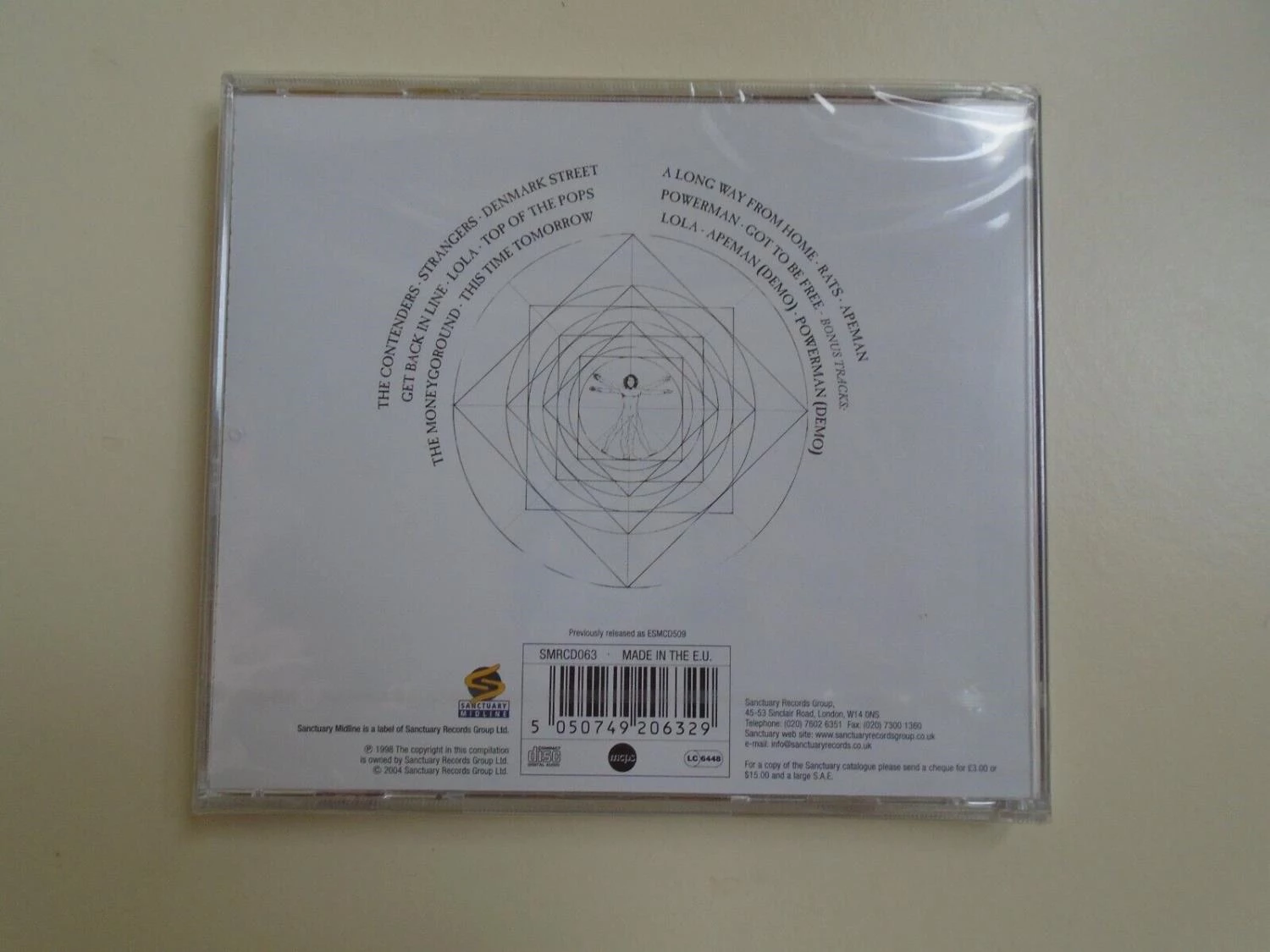 The Kinks - Lola Versus Powerman and the Moneygoround CD (2004) Audio