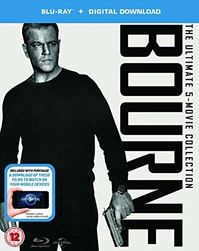 Bourne: The Ultimate 5-movie Collection Blu-ray (2016) Matt Damon New