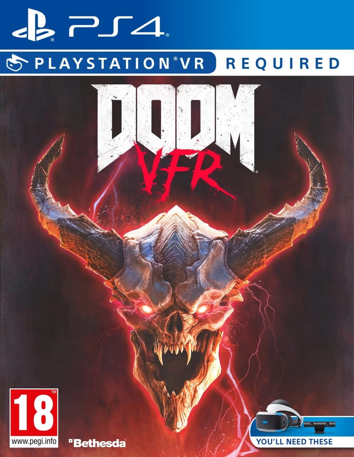 Doom VFR (Sony PlayStation 4 2017) Video Game Quality Guaranteed Amazing Value