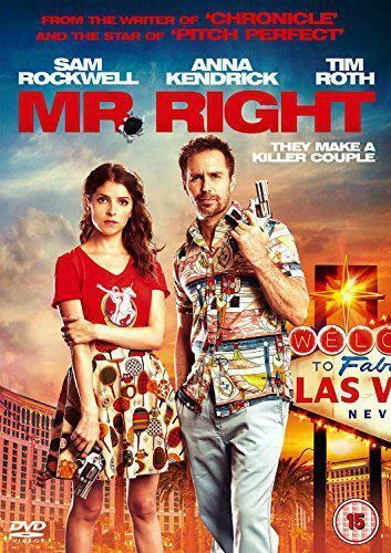 Mr Right DVD Action (2017) Anna Kendrick New Free Royal Mail Delivery