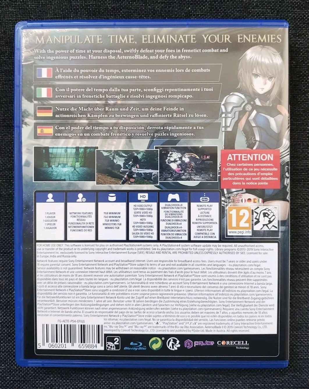 Aeterno Blade 2 - PS4 (Sony PlayStation 4 2019) Video Game Quality Guaranteed