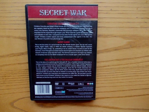 Secret War DVD Documentary Free Royal Mail Delivery Quality Guaranteed