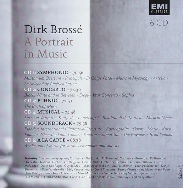 Dirk Brossé - A Portrait in Music CD (2010) Audio Quality Guaranteed