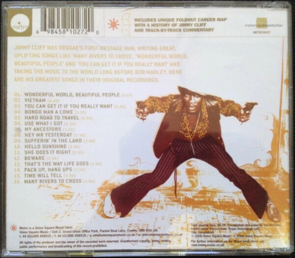 Jimmy Cliff - The Messenger CD (2000) Audio Quality Guaranteed Amazing Value