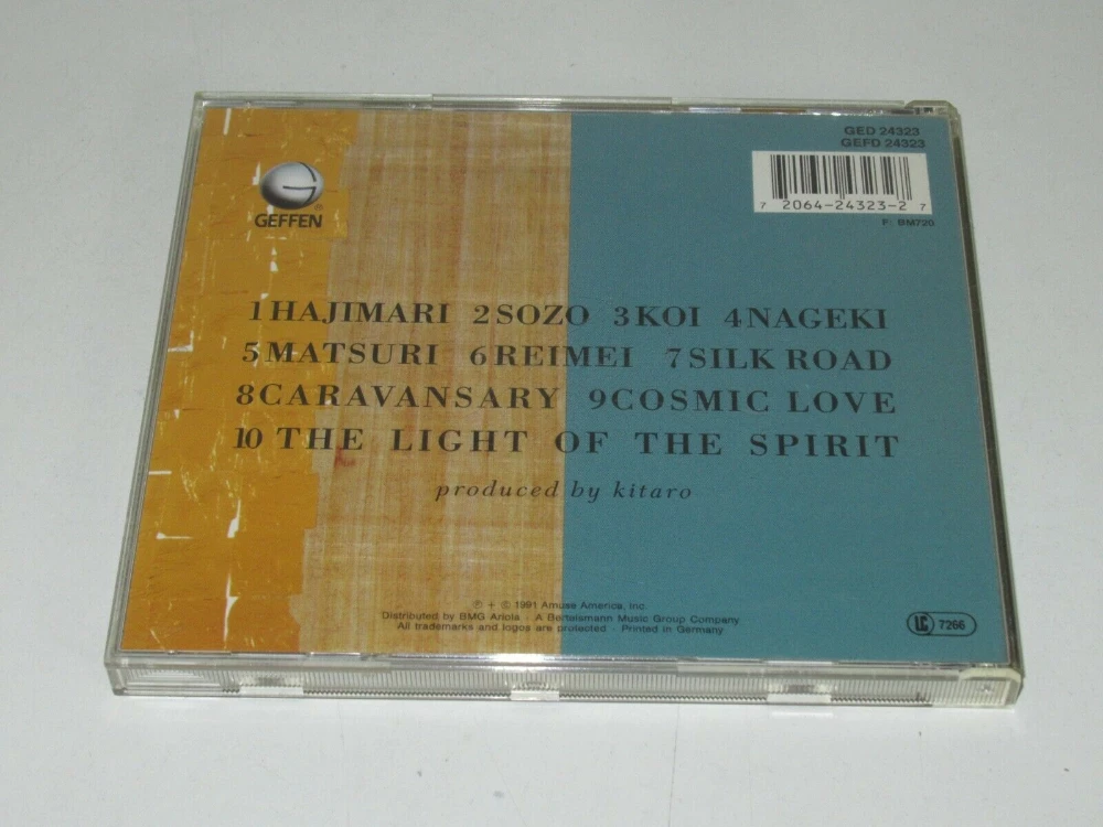 Kitaro - Live In America CD (1991) Audio Quality Guaranteed Reuse Reduce Recycle