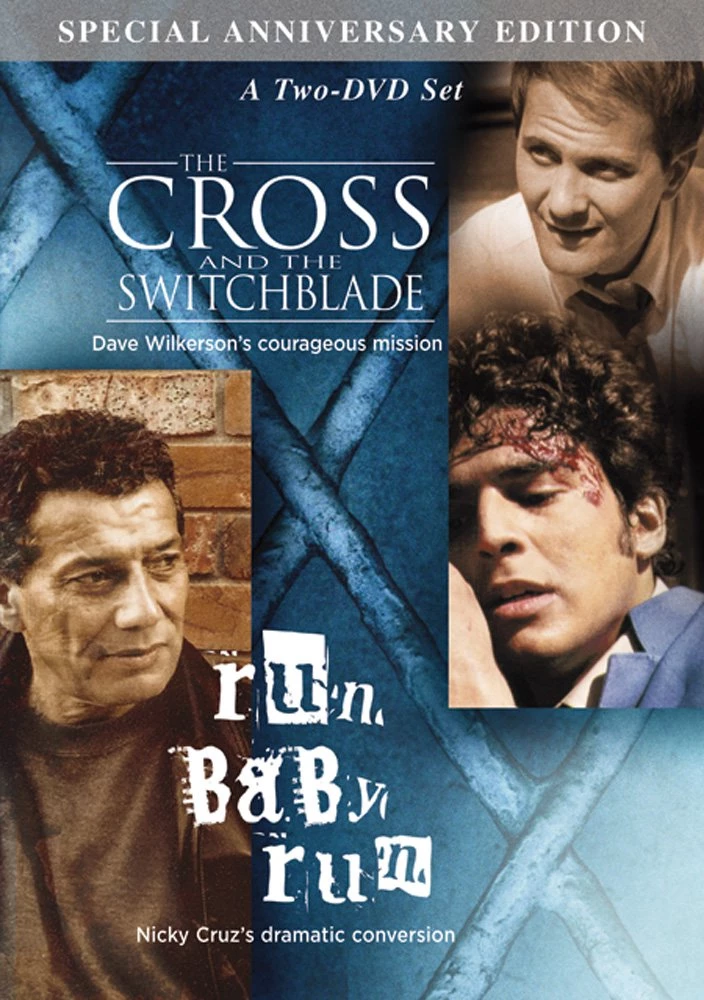 Cross & Switchblade / Run Baby Run DVD Drama (2012) Pat Boone New Amazing Value