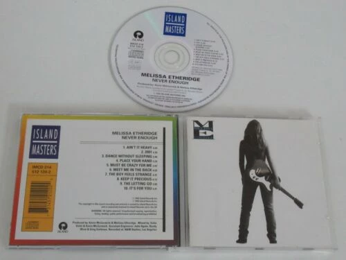 Melissa Etheridge - Never Enough CD (N/A) Audio Quality Guaranteed Amazing Value
