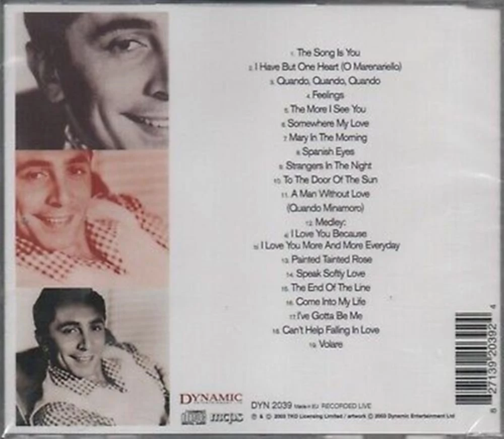 Al Martino - Quando, Quando, Quando CD (2003) Audio Quality Guaranteed