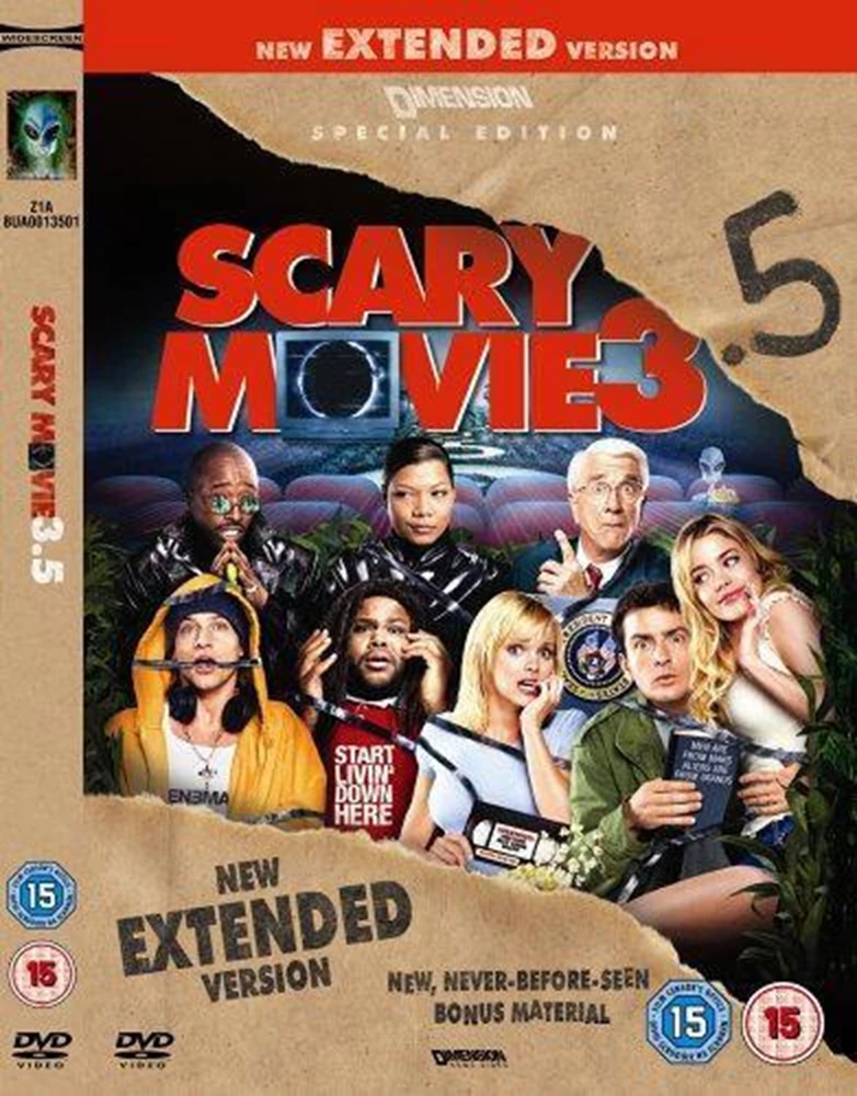 Scary Movie 3.5 DVD Comedy (2005) Charlie Sheen New Free Royal Mail Delivery