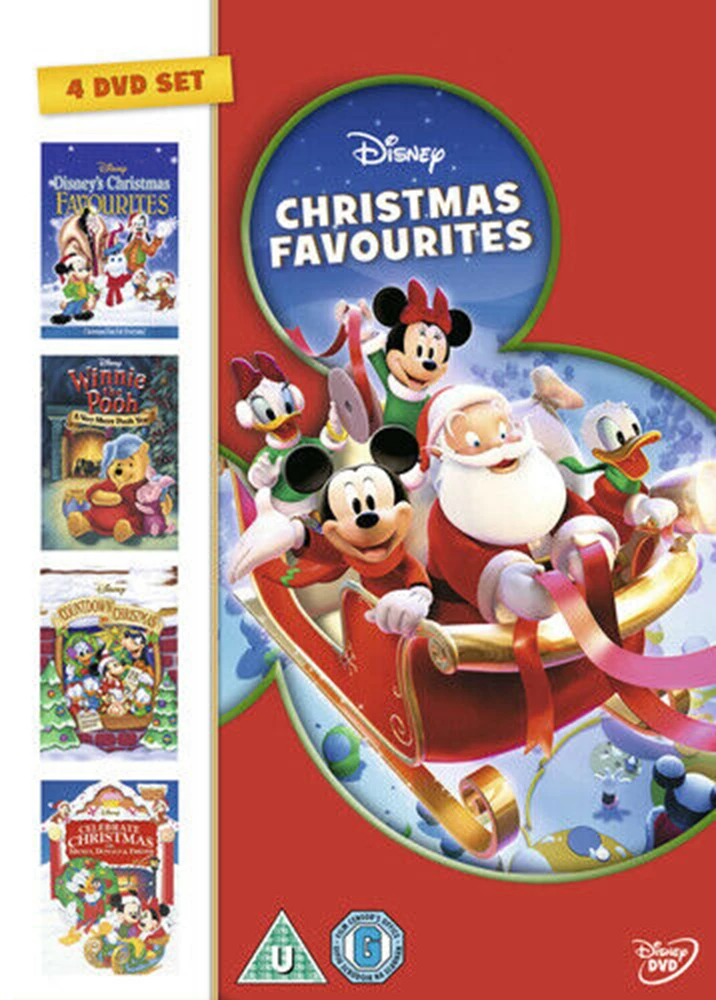 Disney Christmas Favourites DVD Animation (2013) Wayne Allwine New Amazing Value