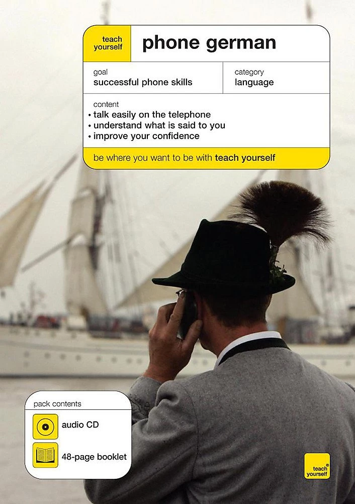 Teach Yourself Phone German DVD German (2008) Free Royal Mail Delivery